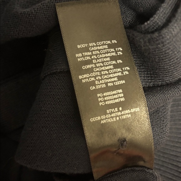 Aritzia Biscotti Cardigan - Size XS, Admiral - Picture 4 of 4